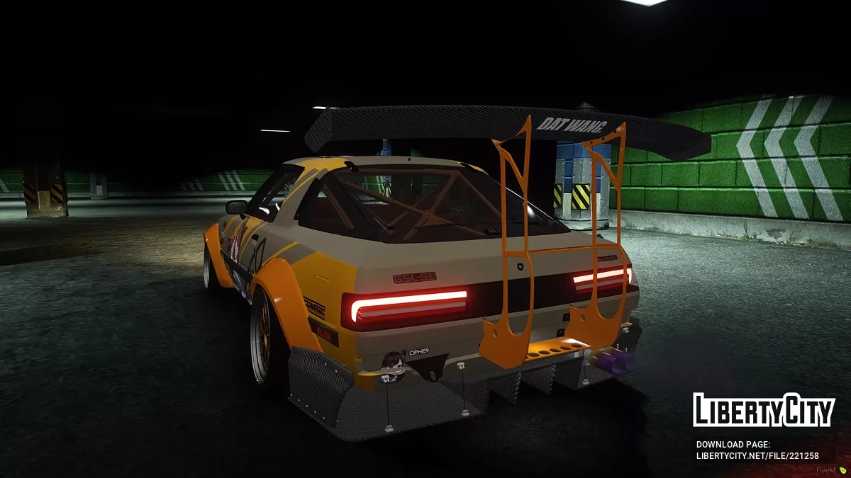 1985 Mazda RX-7 FB GSL-SE v1.1 / جي تي أي 5