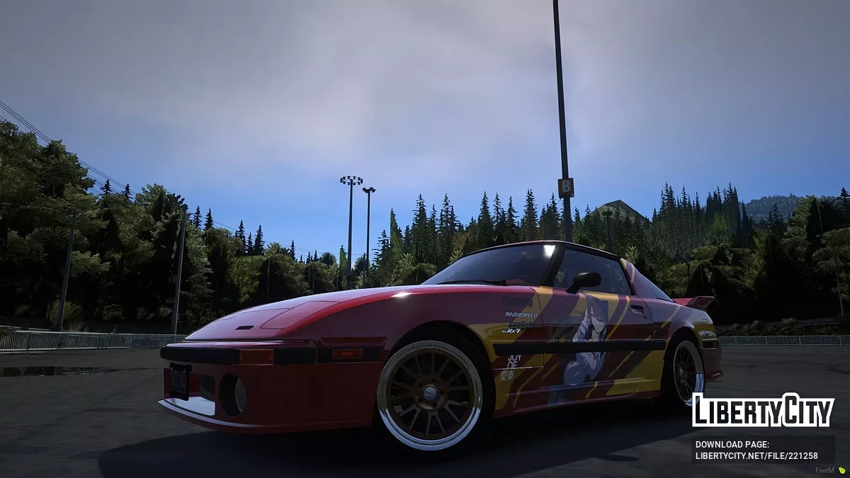 1985 Mazda RX-7 FB GSL-SE v1.1 / جي تي أي 5