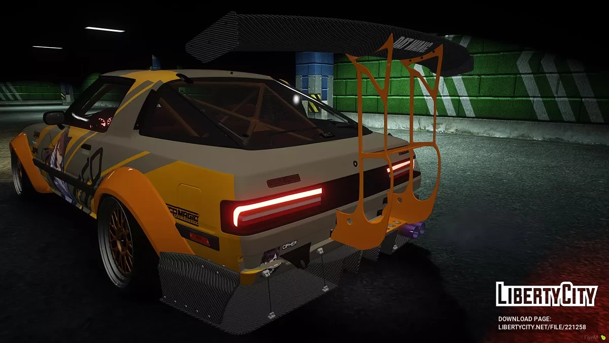 1985 Mazda RX-7 FB GSL-SE v1.1 / جي تي أي 5
