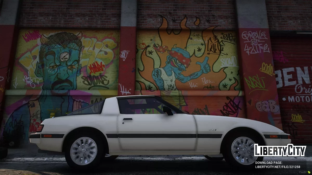 1985 Mazda RX-7 FB GSL-SE v1.1 / جي تي أي 5