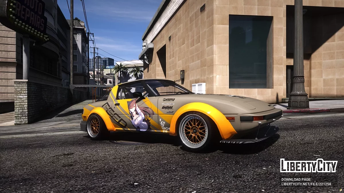 1985 Mazda RX-7 FB GSL-SE v1.1 / جي تي أي 5