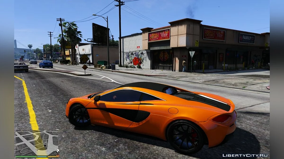 McLaren 570s 2015 [Add-On / Remplacer / HQ] 0.3.5 bêta / GTA 5