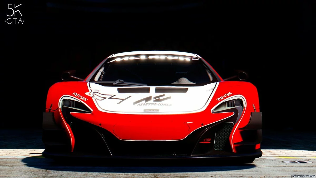 2015 McLaren 650s GT3 [Add-on/Ersetzen] v1.06 / GTA 5