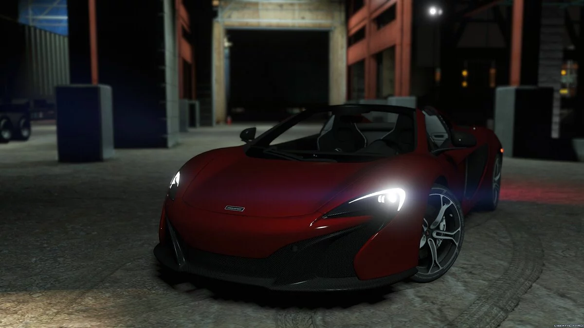 McLaren 650S Spider [Додаток / Налаштування] 1.0 / GTA 5