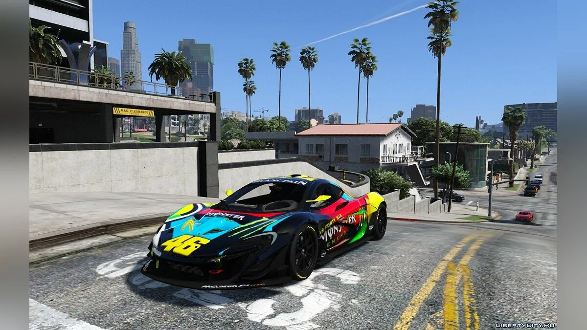 McLaren P1-GTR [HQ | Add-On / Replace][Livery] 1.6 / GTA 5