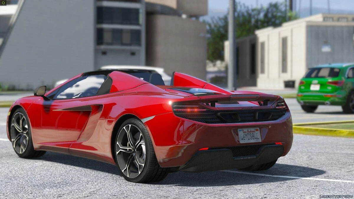 2014 McLaren MP4-12C Spider [HQ | Replace] 2.3 / GTA 5