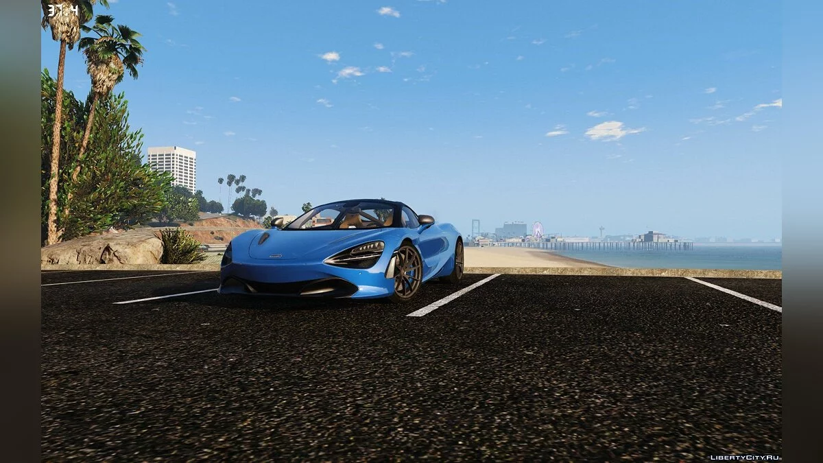 2017年迈凯伦720S [附加 | 调整 | 高质量] 1.2 / GTA 5