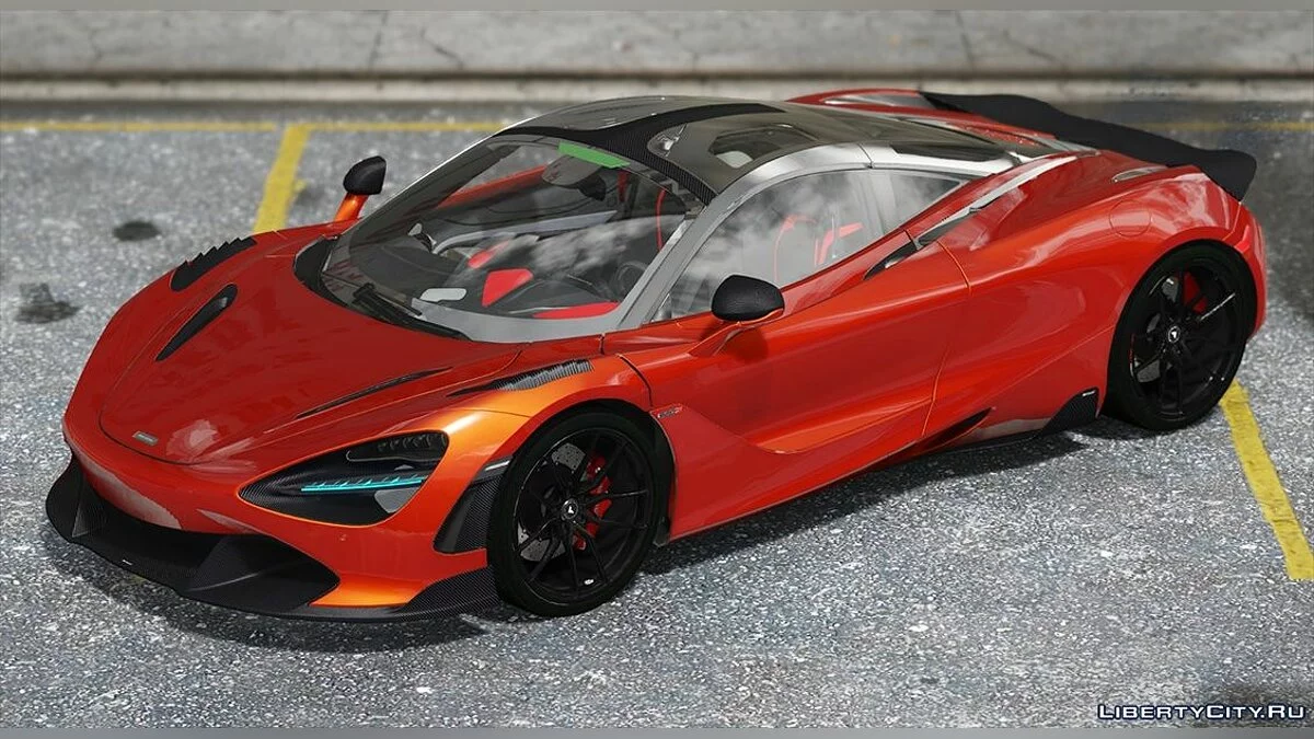 迈凯伦720S Vorsteiner '18 [附加] 1.0 / GTA 5