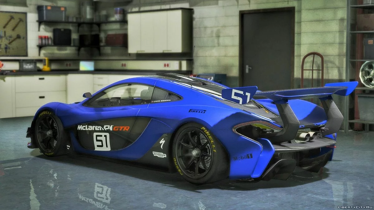 McLaren P1 GTR Straßenzulassung / GTA 5