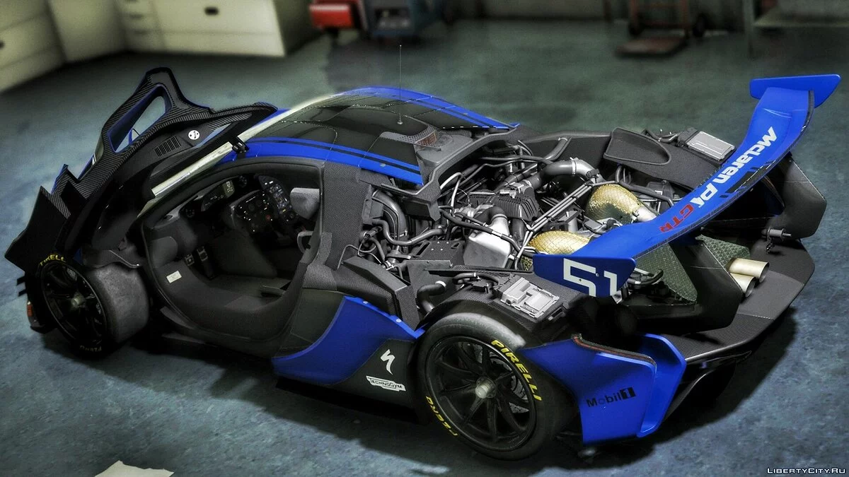 McLaren P1 GTR Straßenzulassung / GTA 5