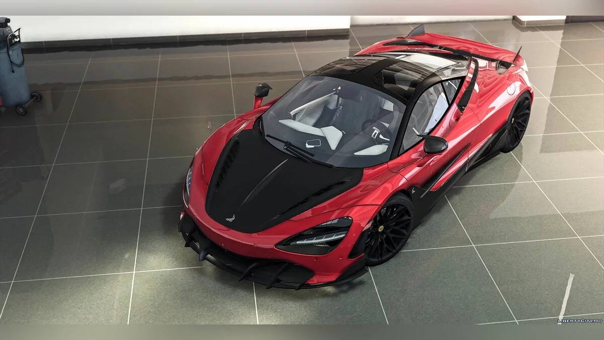 Mclaren 720S топкар Фурі [Add-On] 1.2 / GTA 5