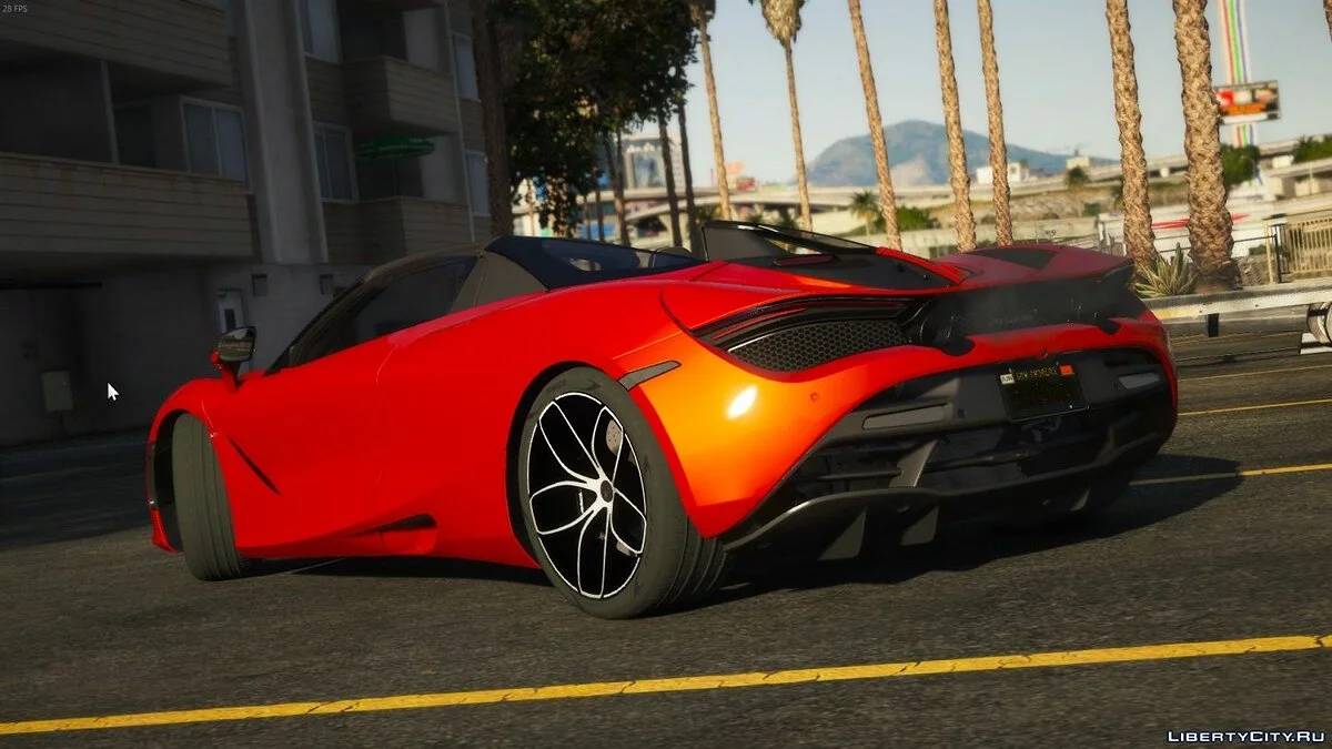 Mclaren 720S Spider [Add-On / Substituir] 1.0 / GTA 5