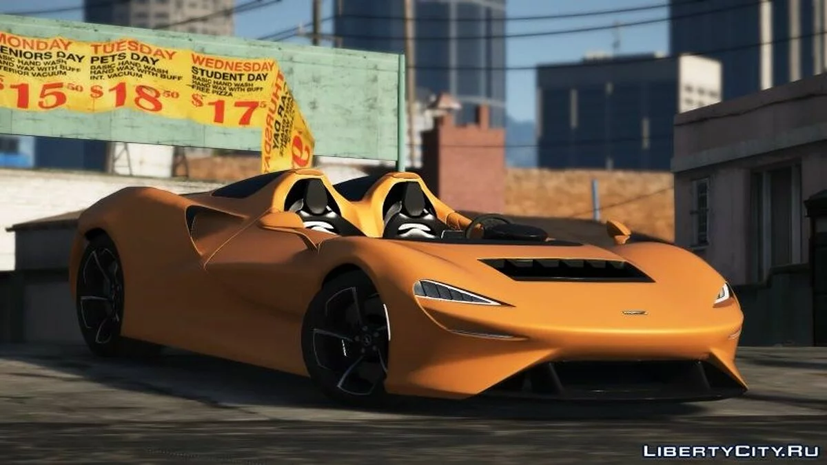 Mclaren Elva 2020 [Substituir] 1.0B / GTA 5