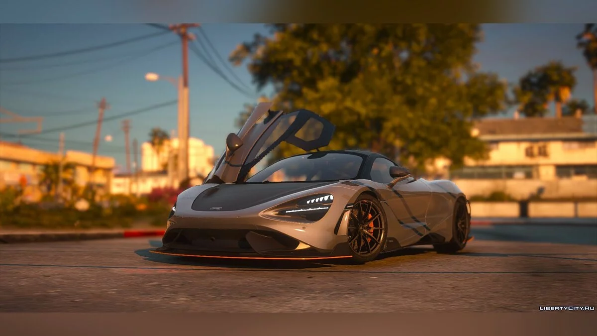 2019 McLaren 765LT [附加/ OIV / FiveM / 调校 / 模板] 1.6 (最终版) / GTA 5