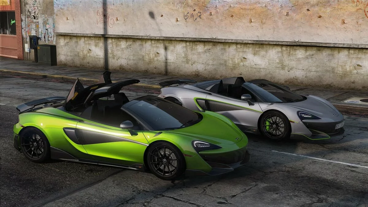 McLaren 600LT Spider v1.1 / GTA 5