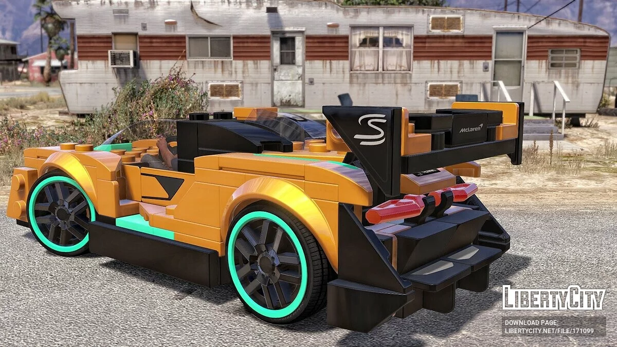Mclaren Senna Lego / GTA 5