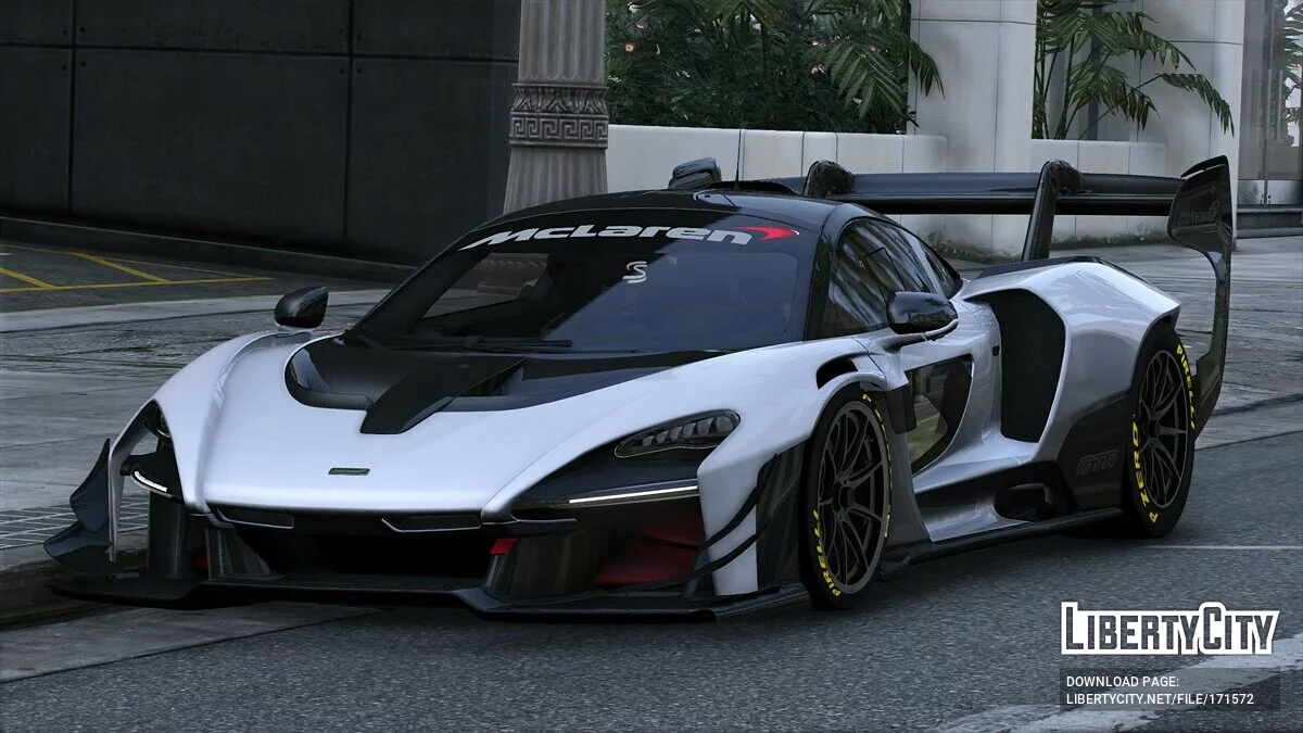 McLaren Senna GTR 2019 v2.0 / GTA 5