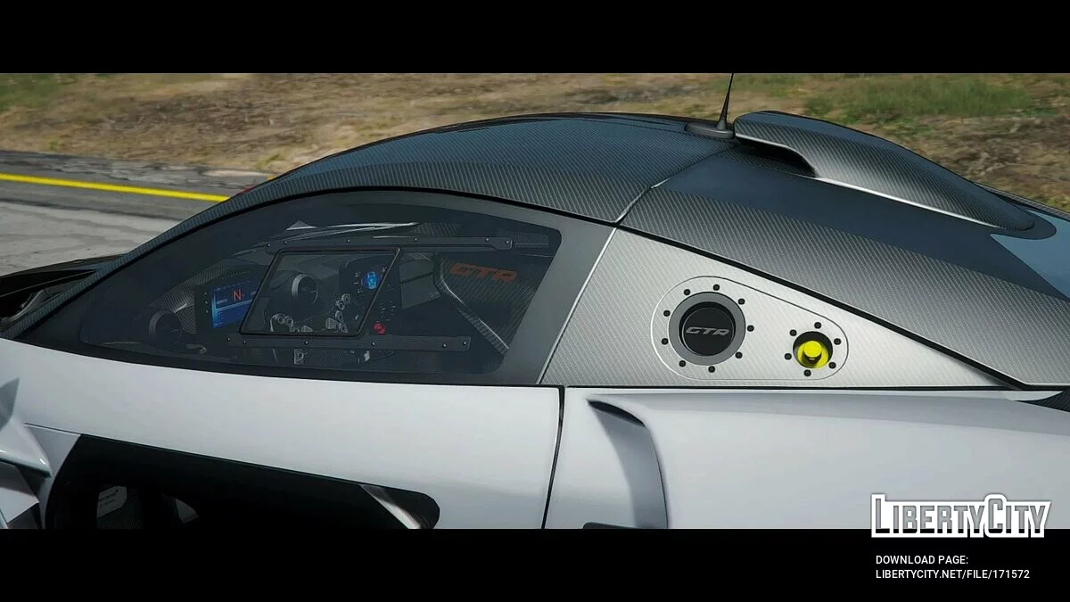 McLaren Senna GTR 2019 v2.0 / GTA 5