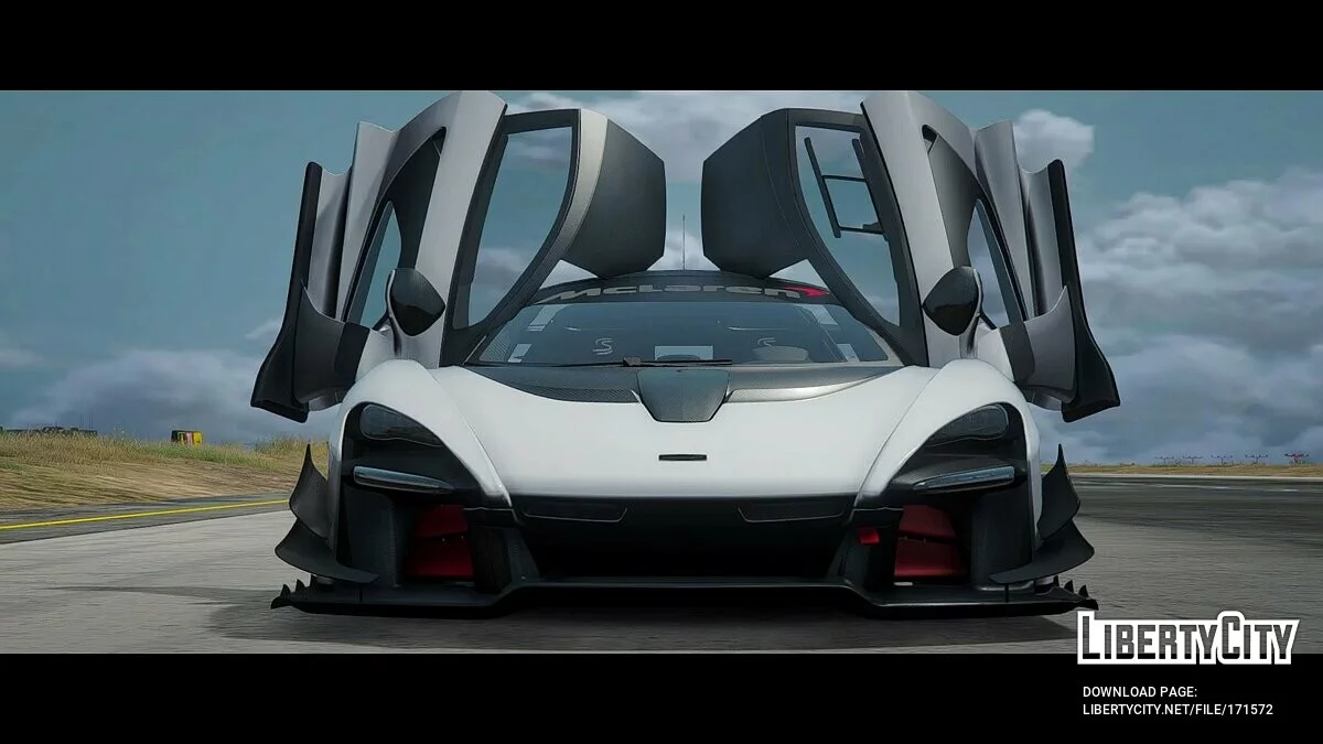 McLaren Senna GTR 2019 v2.0 / GTA 5