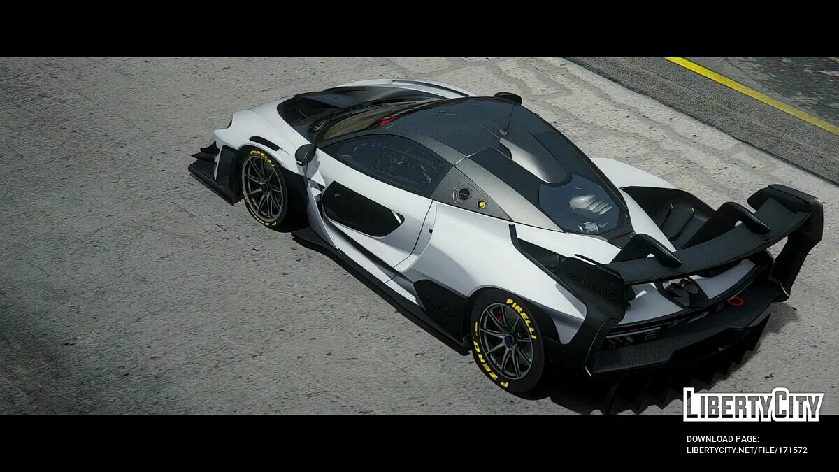 McLaren Senna GTR 2019 v2.0 / GTA 5