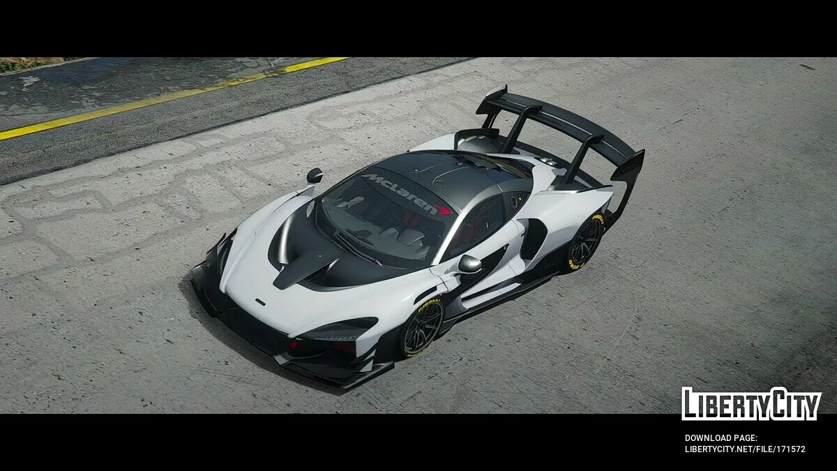 McLaren Senna GTR 2019 v2.0 / GTA 5