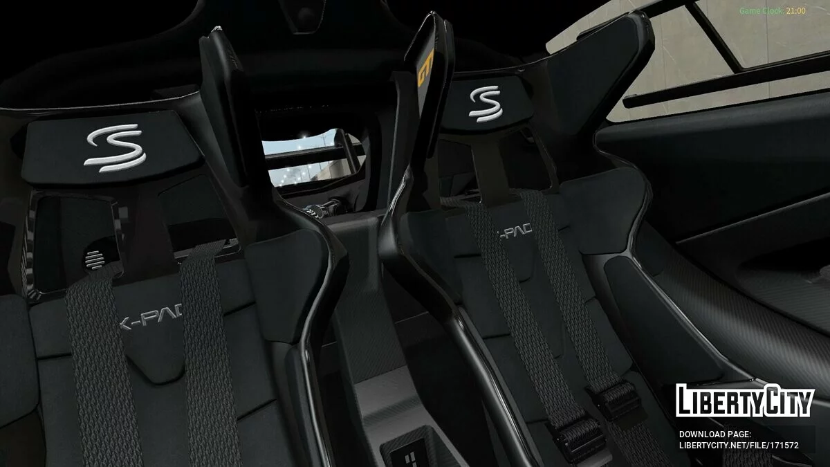 McLaren Senna GTR 2019 v2.0 / GTA 5