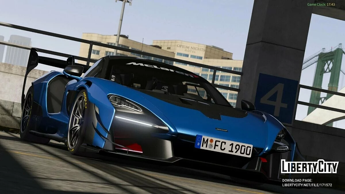 McLaren Senna GTR 2019 v2.0 / GTA 5