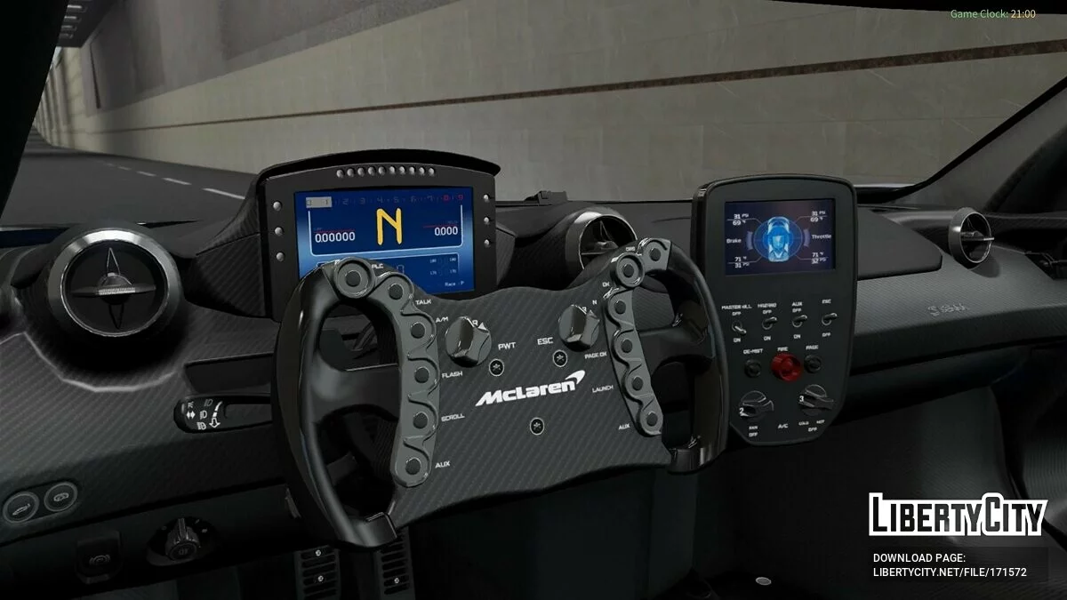 McLaren Senna GTR 2019 v2.0 / GTA 5