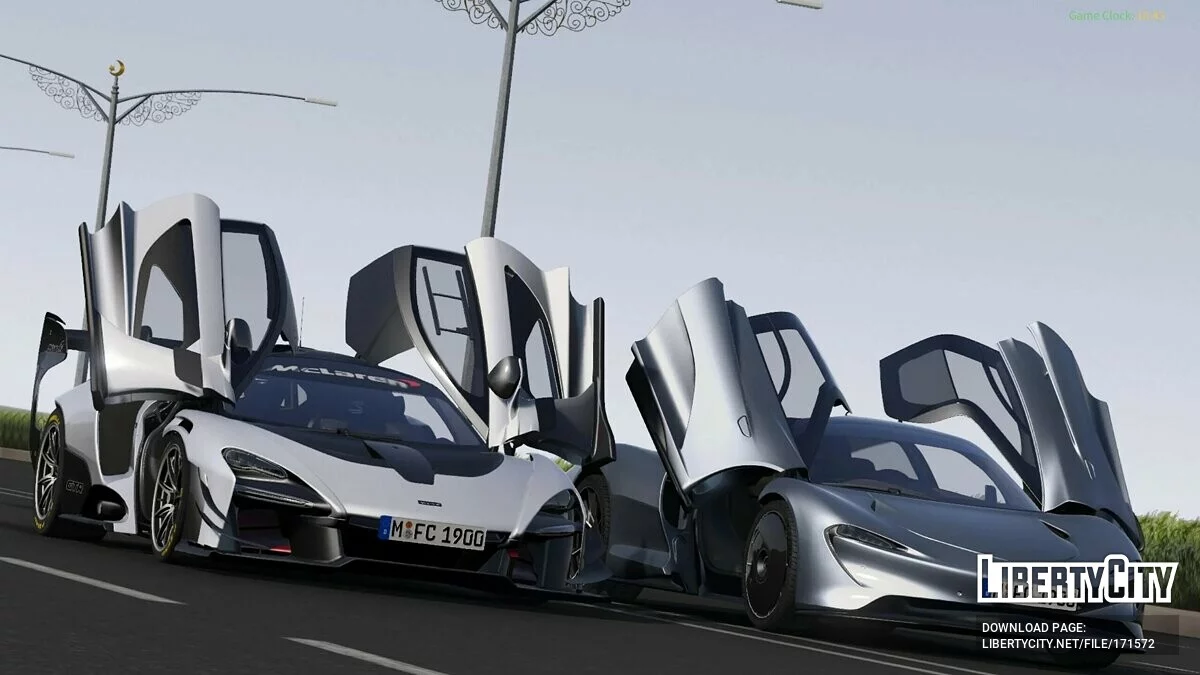 McLaren Senna GTR 2019 v2.0 / GTA 5