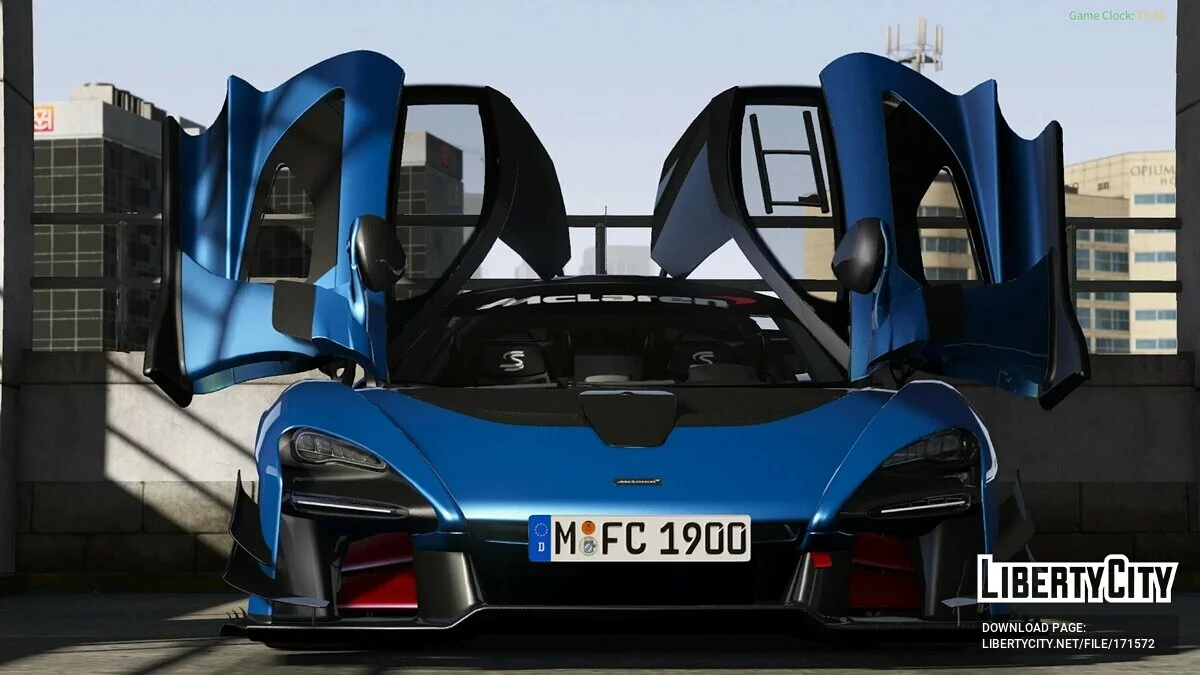 McLaren Senna GTR 2019 v2.0 / GTA 5