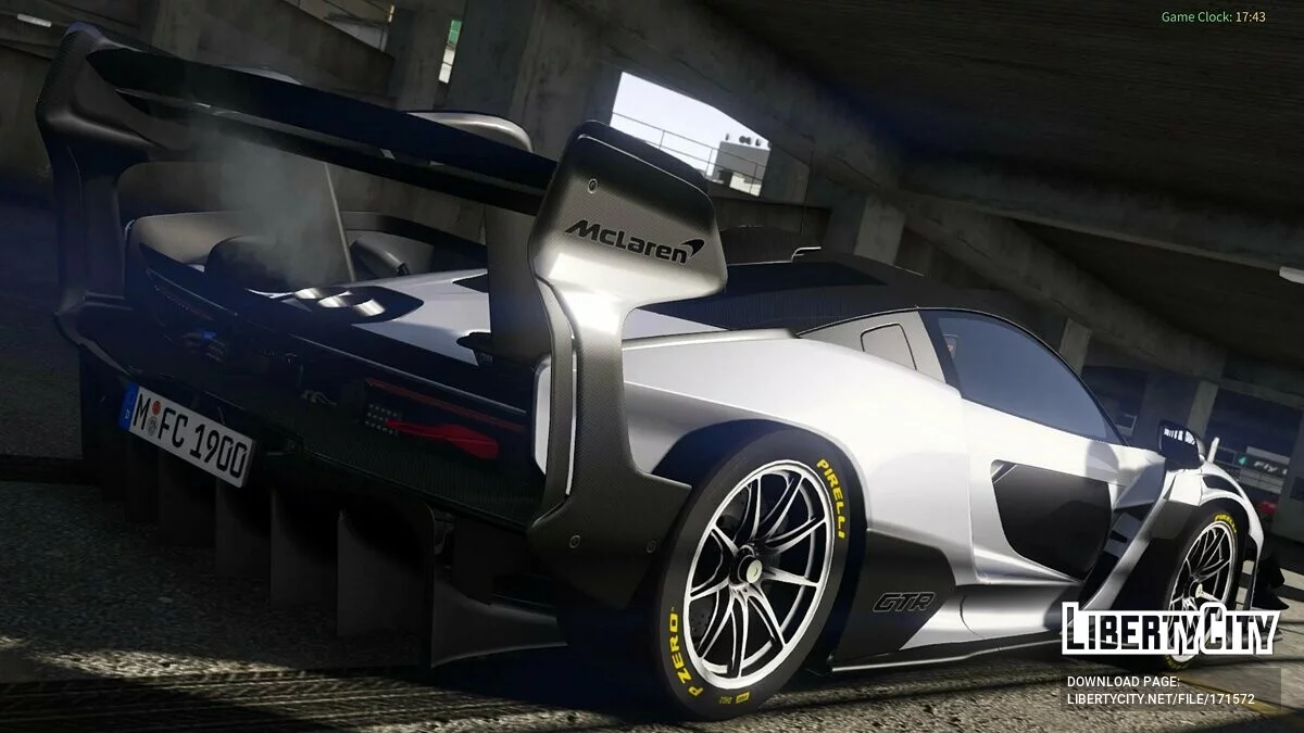 McLaren Senna GTR 2019 v2.0 / GTA 5