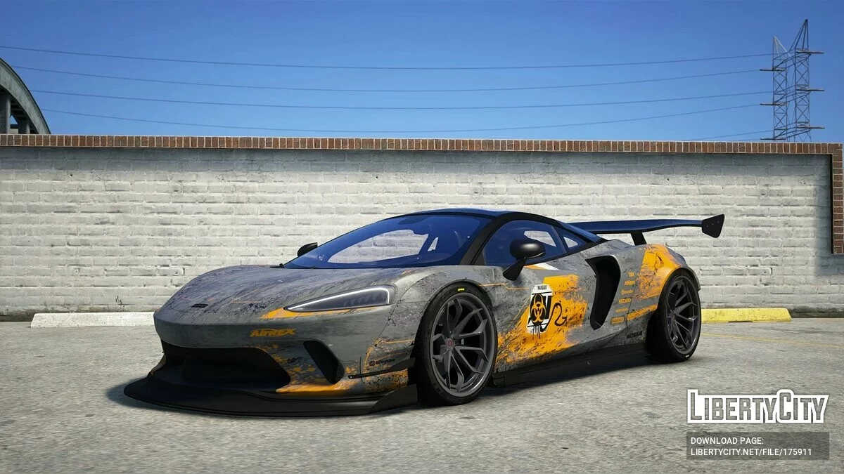McLaren GT MANSAUG v1.0 / GTA 5