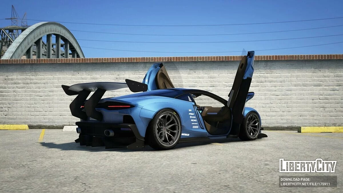 McLaren GT MANSAUG v1.0 / GTA 5