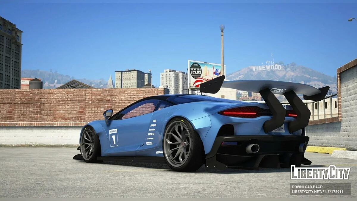 McLaren GT MANSAUG v1.0 / GTA 5