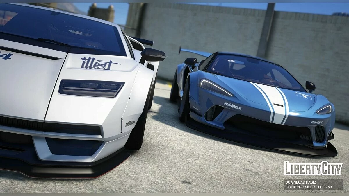 McLaren GT MANSAUG v1.0 / GTA 5