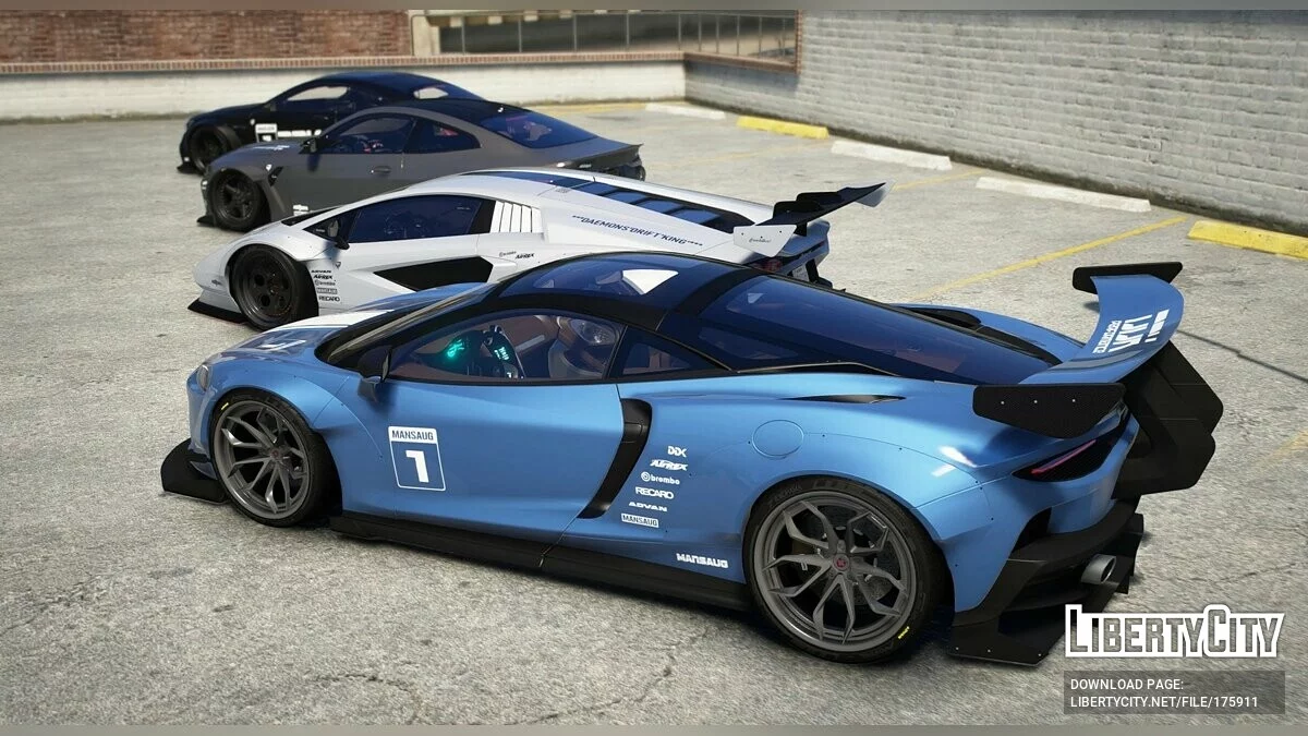 McLaren GT MANSAUG v1.0 / GTA 5