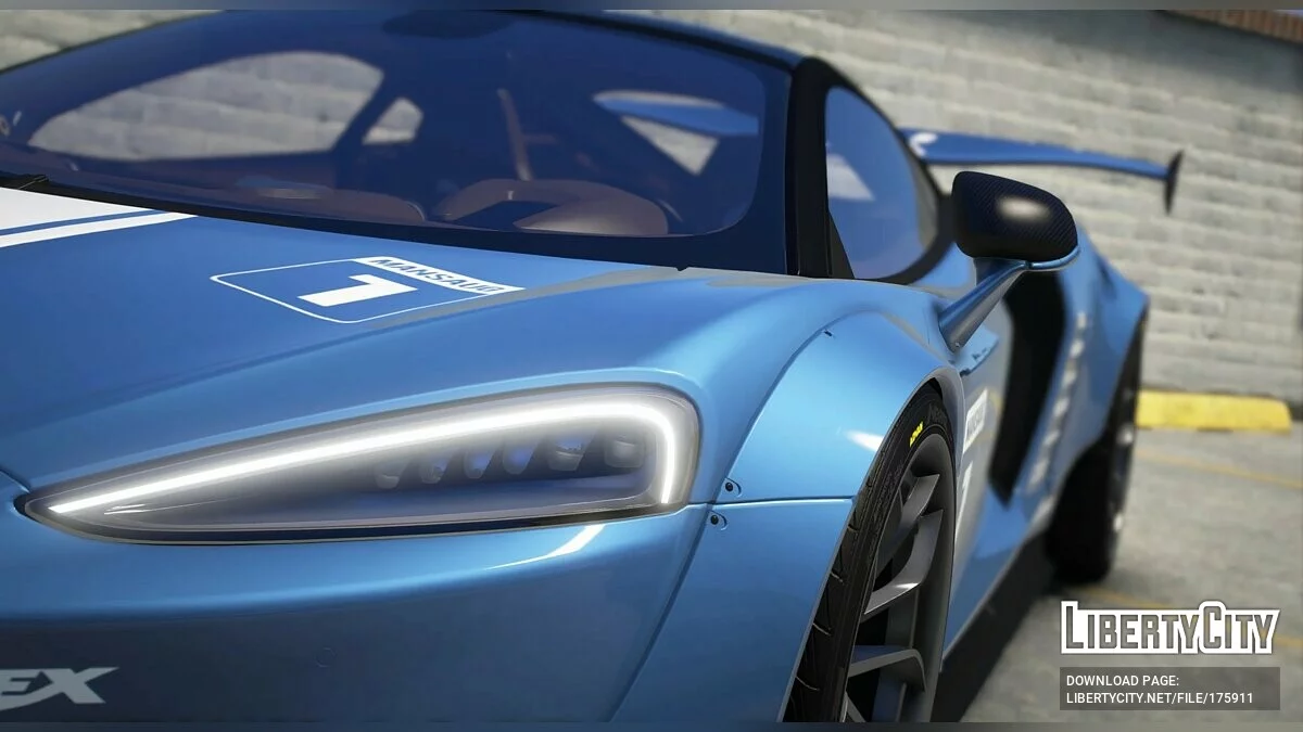 McLaren GT MANSAUG v1.0 / GTA 5