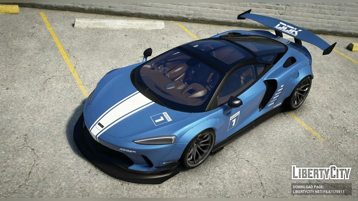 McLaren GT MANSAUG v1.0 / GTA 5