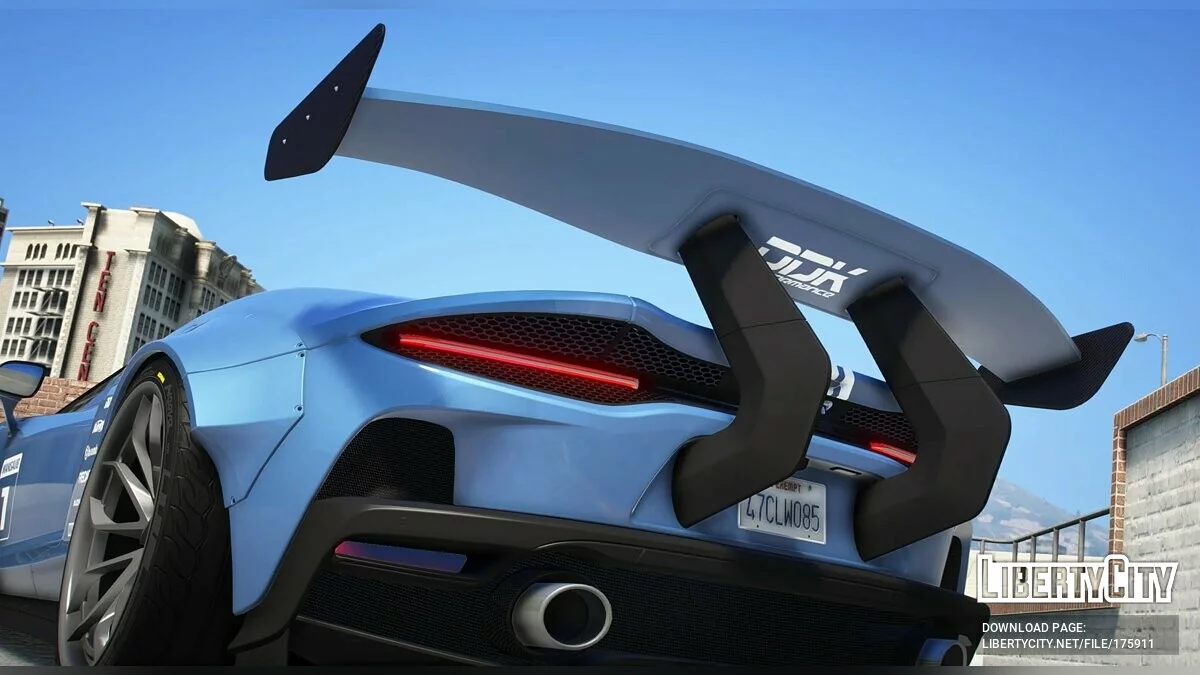 McLaren GT MANSAUG v1.0 / GTA 5