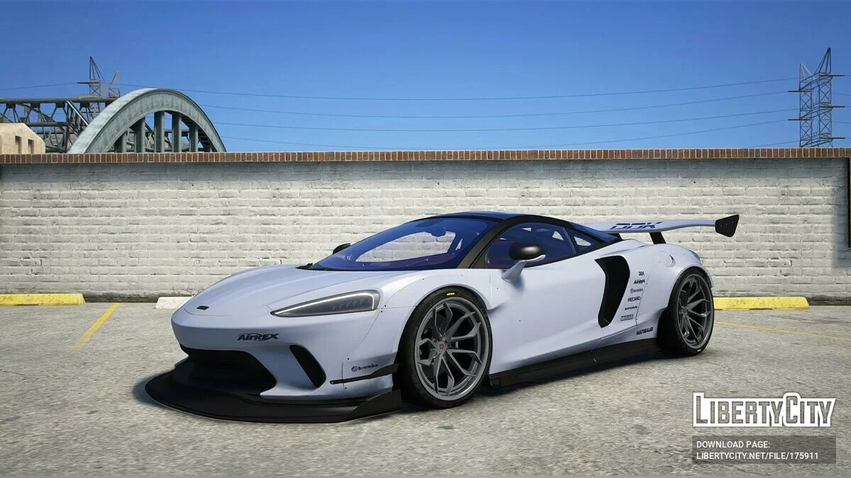 McLaren GT MANSAUG v1.0 / GTA 5