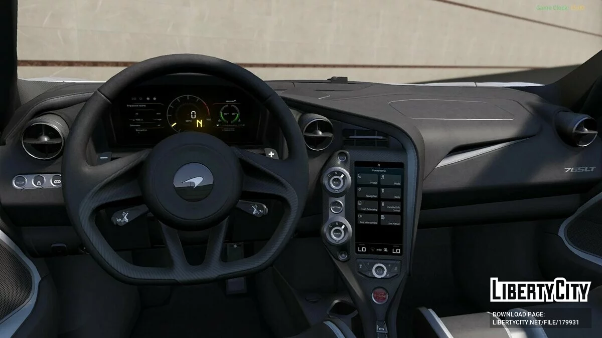 Mclaren 765LT 2021 v1.0 / جي تي أي 5
