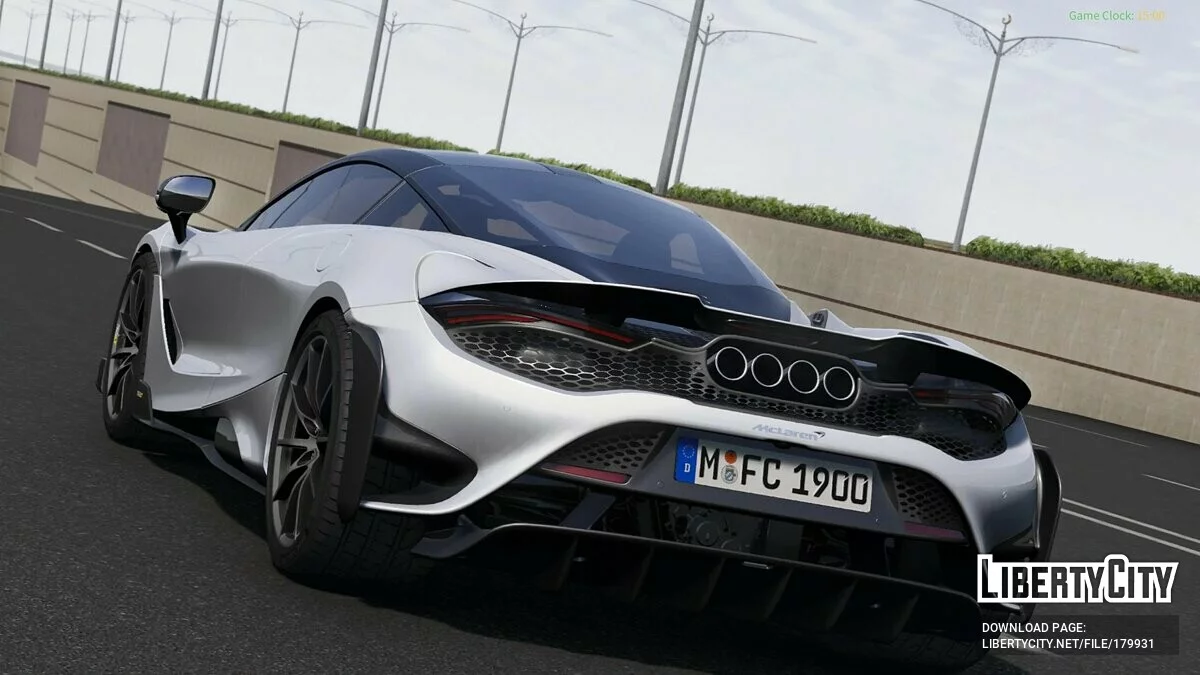 Mclaren 765LT 2021 v1.0 / جي تي أي 5