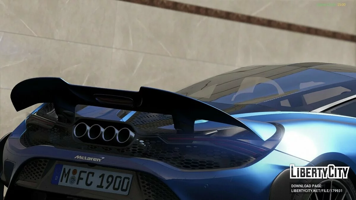 Mclaren 765LT 2021 v1.0 / جي تي أي 5