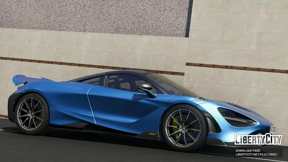 Mclaren 765LT 2021 v1.0 / جي تي أي 5