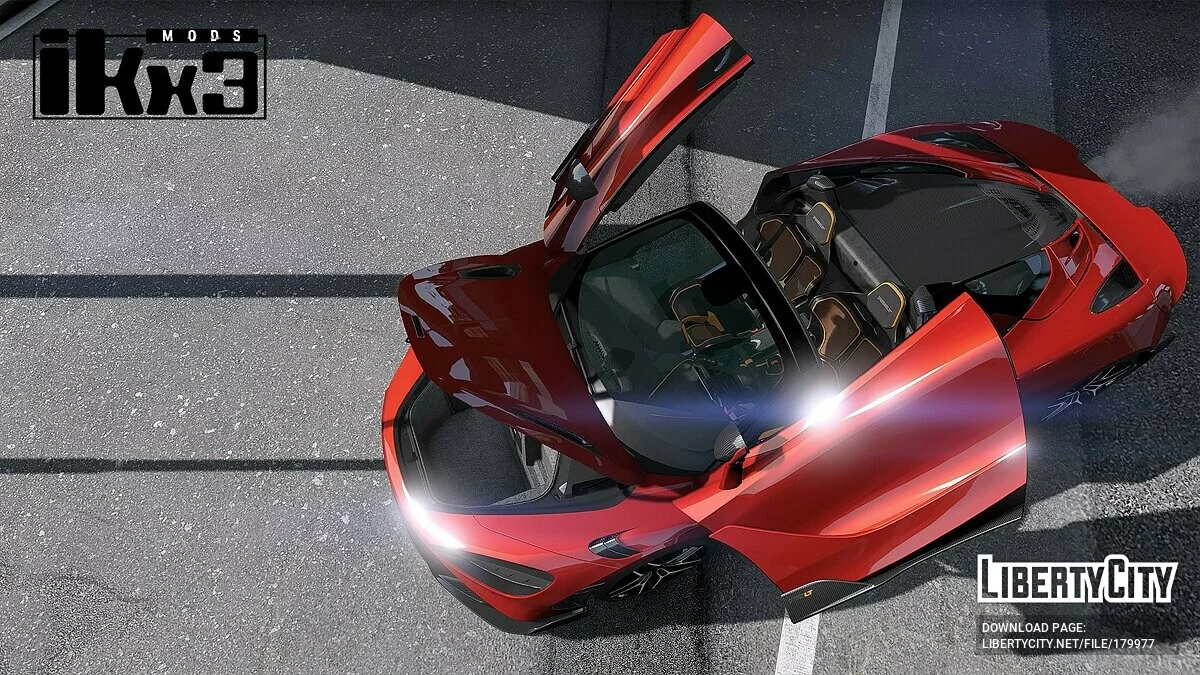 McLaren 765LT Spider 2021 v1.0 / جي تي أي 5