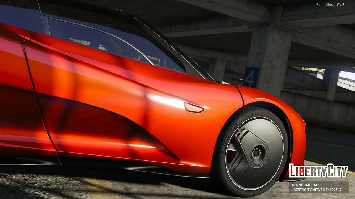Mclaren Speedtail 2019 v1.0 / GTA 5