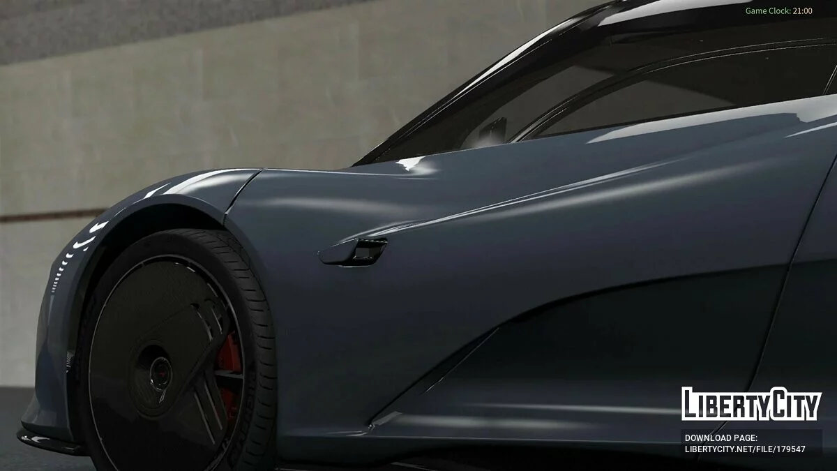Mclaren Speedtail 2019 v1.0 / GTA 5