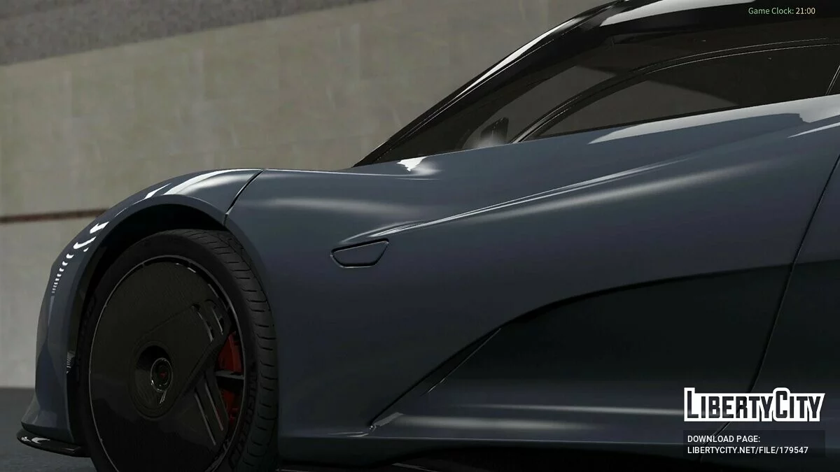 Mclaren Speedtail 2019 v1.0 / GTA 5