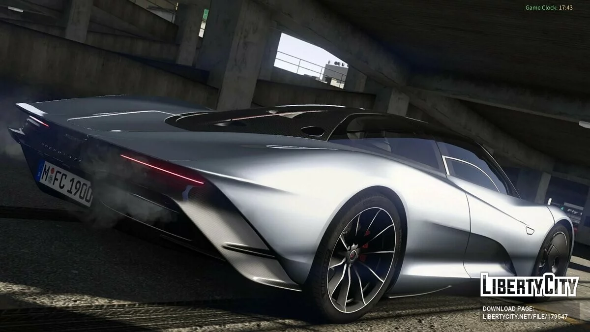 Mclaren Speedtail 2019 v1.0 / GTA 5