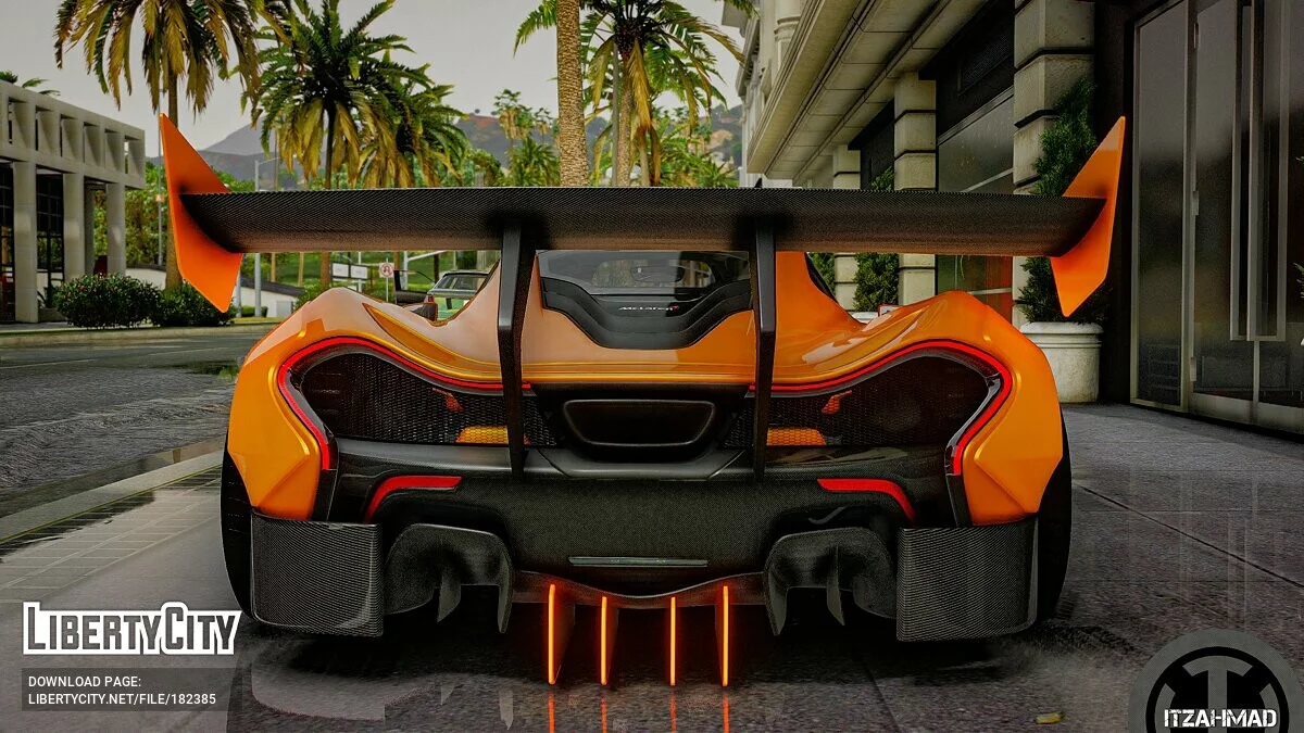 Edición Liberty Walk del Mclaren P1 / GTA 5